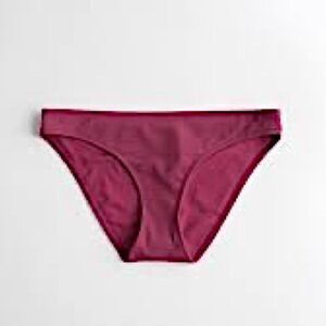 Hollister Berry Pique Swim Bikini Bottoms Size Small